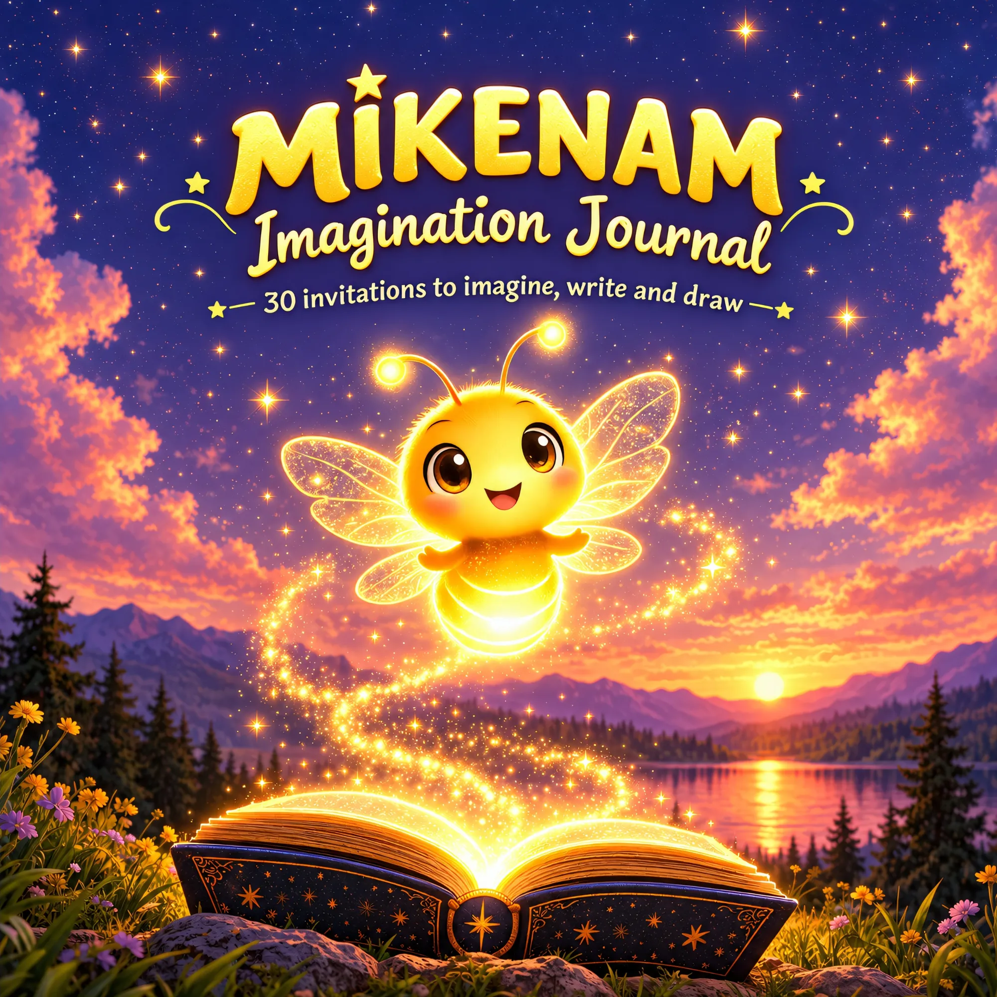 Mikenam Imagination Journal, English cover